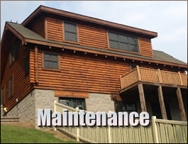  Kelford, North Carolina Log Home Maintenance
